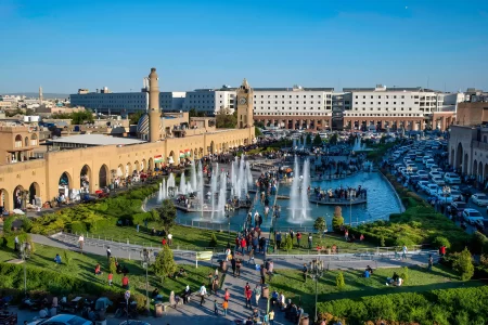 تور اربیل زمینی از تهران